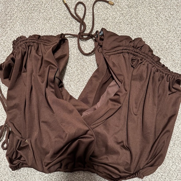 Two Piece Brown Set - Picture 7 of 7